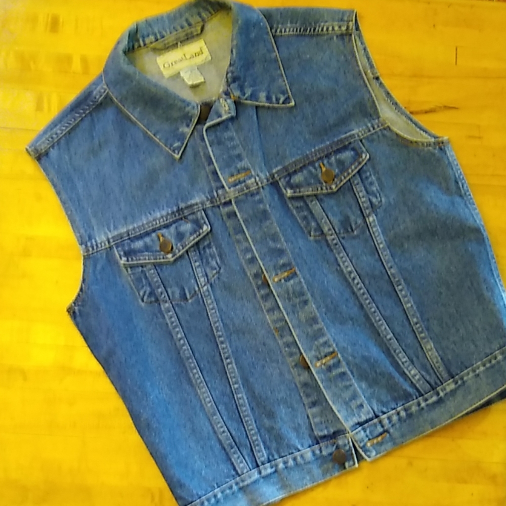 Blue Jean Vest